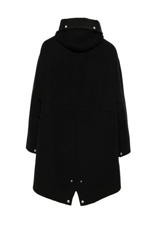 Cappotto in lana vergine nero JIL SANDER | J47AA0116J40020001